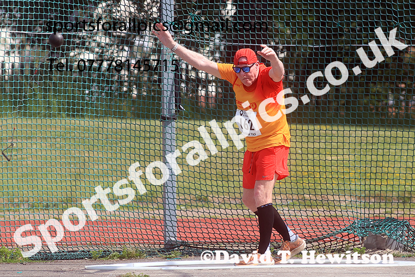 Hammer, 2025 NEMAA Track and Field, Monkton. Photo: David T. Hewitson/Sports for All Pics